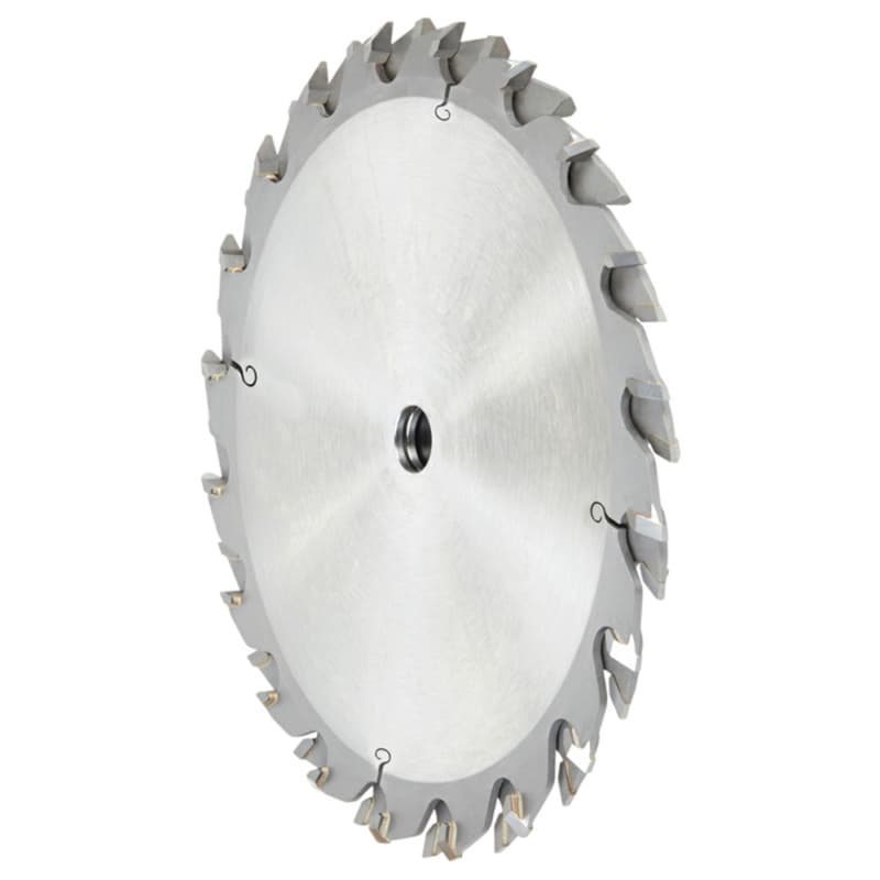 8" Dia x 2 x 20 Teeth Carbide Tipped Adjustable ACM Scoring Set, 5/8 Bore Saw Blade