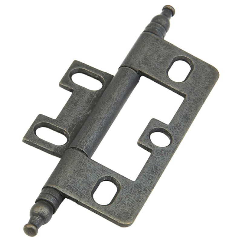 3-5/8" Non-Mortise Ball Tip Hinge, Distressed Bronze