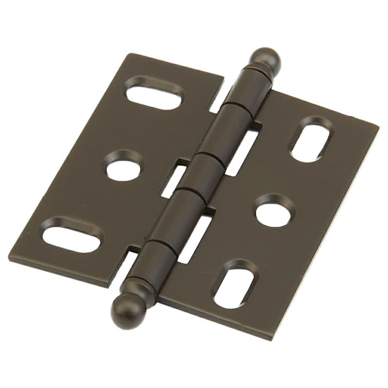 2-5/8" Non-Mortise Ball Tip Hinge, Oil Rubbed Bronze