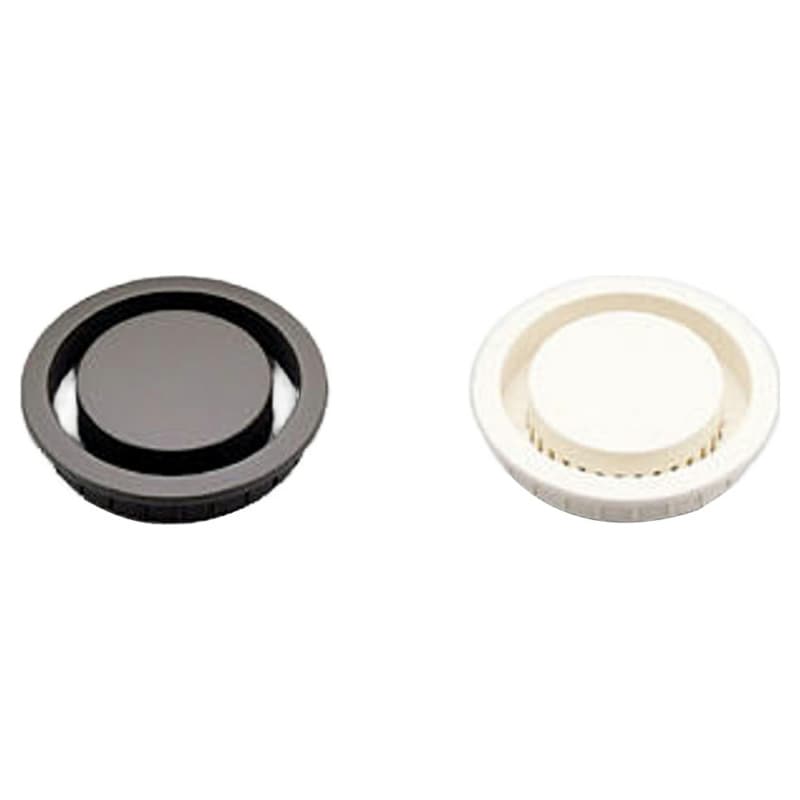 APM-4045 1-3/4" Round Plastic Air Ventilator, White