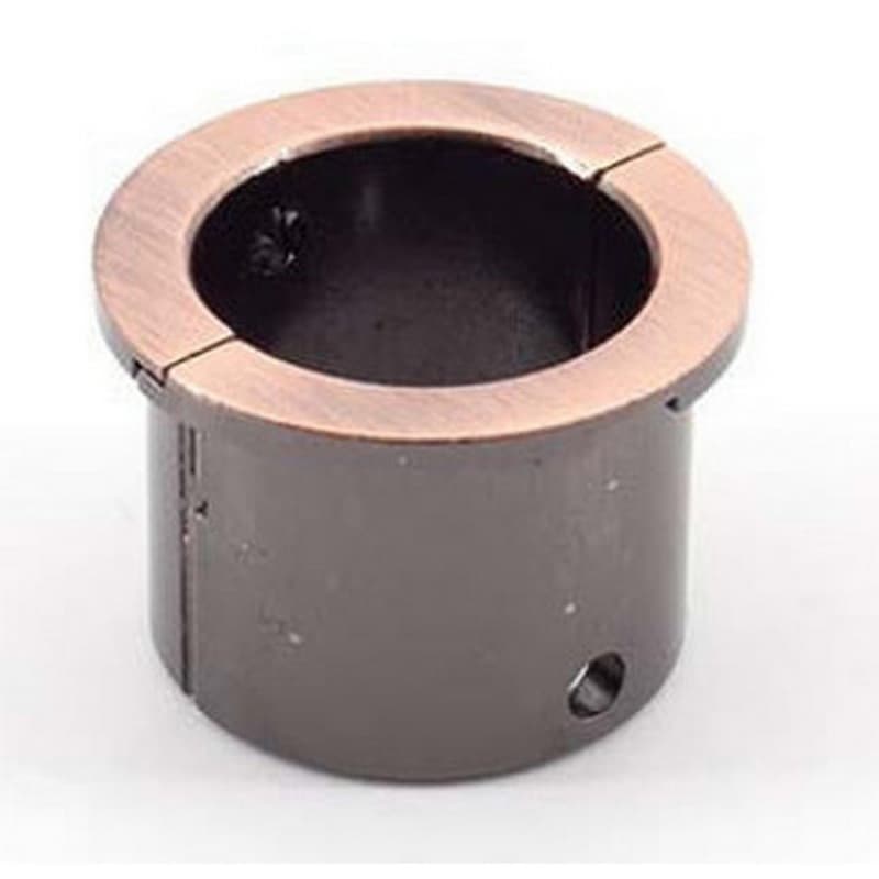 1-1/16" Split Cable Grommet, Antique Brass