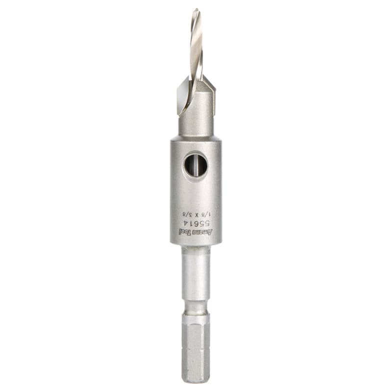 3/8 Dia x 1/8" Drill Dia 82° Carbide Tipped Countersink for Festool CENTROTEC System
