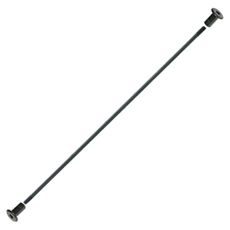 20" Wide Step Support Kit for Library Ladders, Black Finish Finish