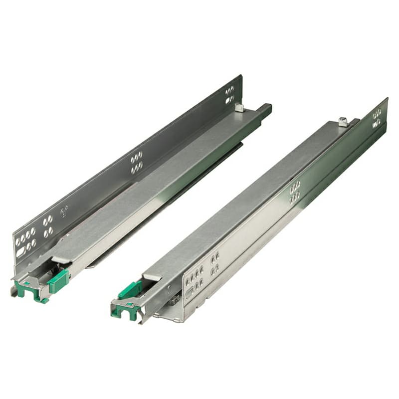 9" Dynapro 2.0 Undermount Drawer Slide for 5/8" Material, 100lb Capacity, Full Extension, Soft-Closing