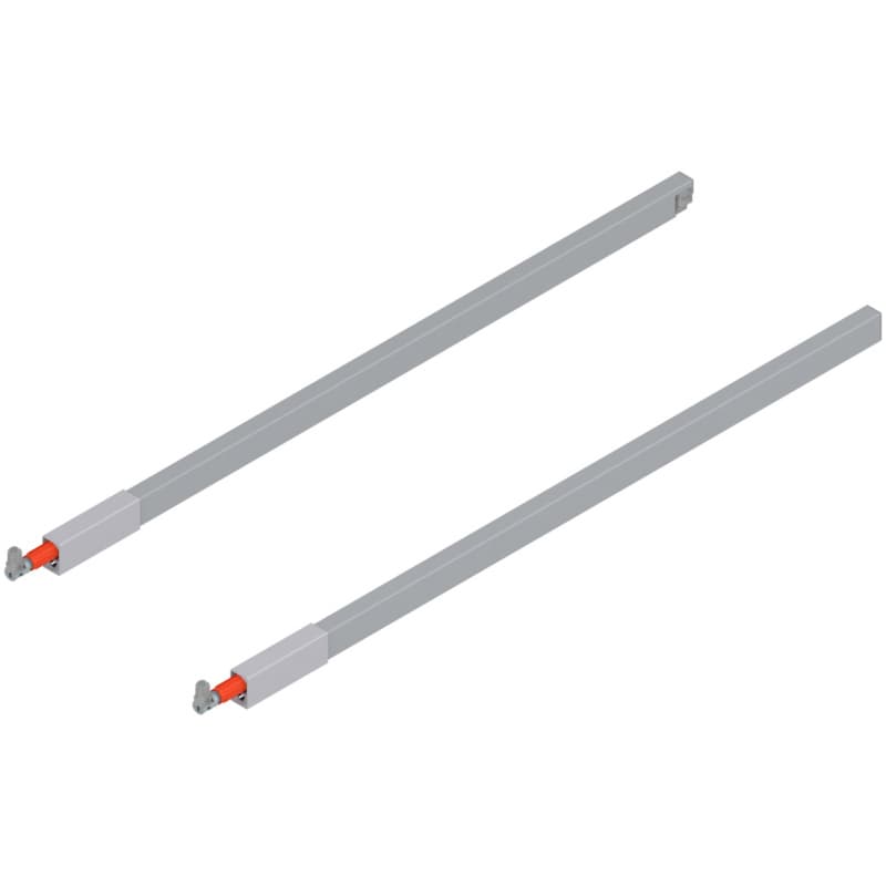 Tandembox Rectangular Top Gallery Rail, Gray, 26