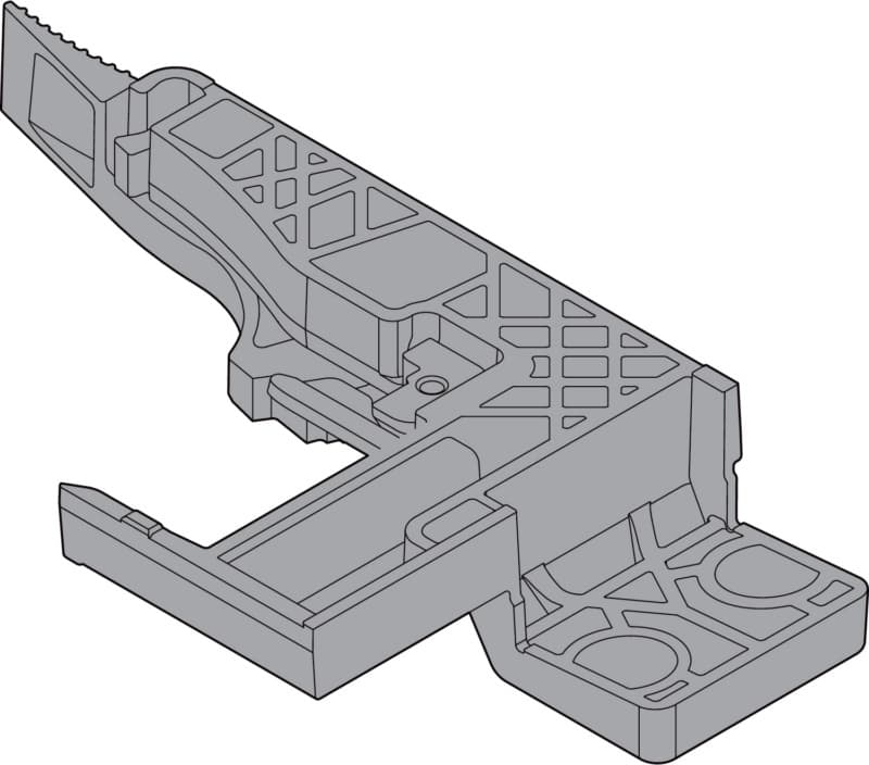 Movento Left-Hand Front Locking Device for Narrow Drawers