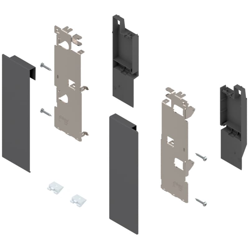 Legrabox Interior Front Fixing Bracket for C-Height 7", Orion Gray