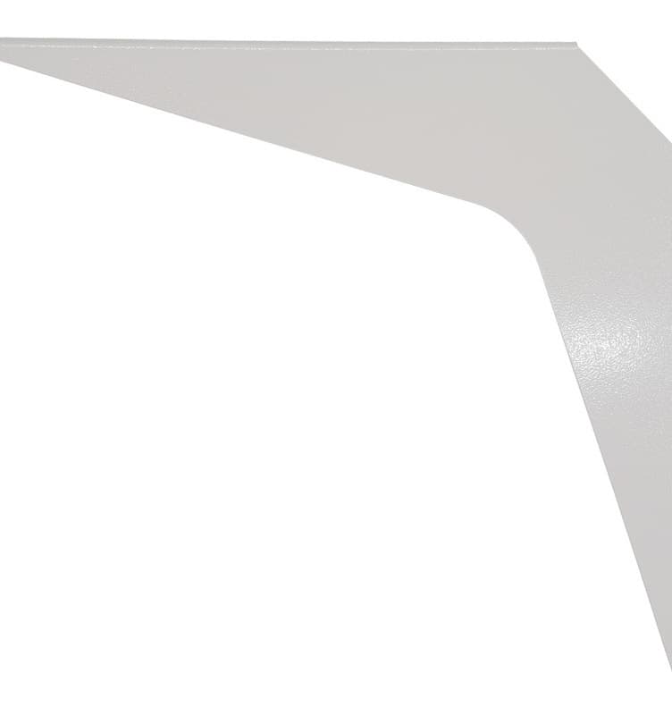 24" x 29" Heavy Duty Workstation Bracket, White Finish (1 Pair)