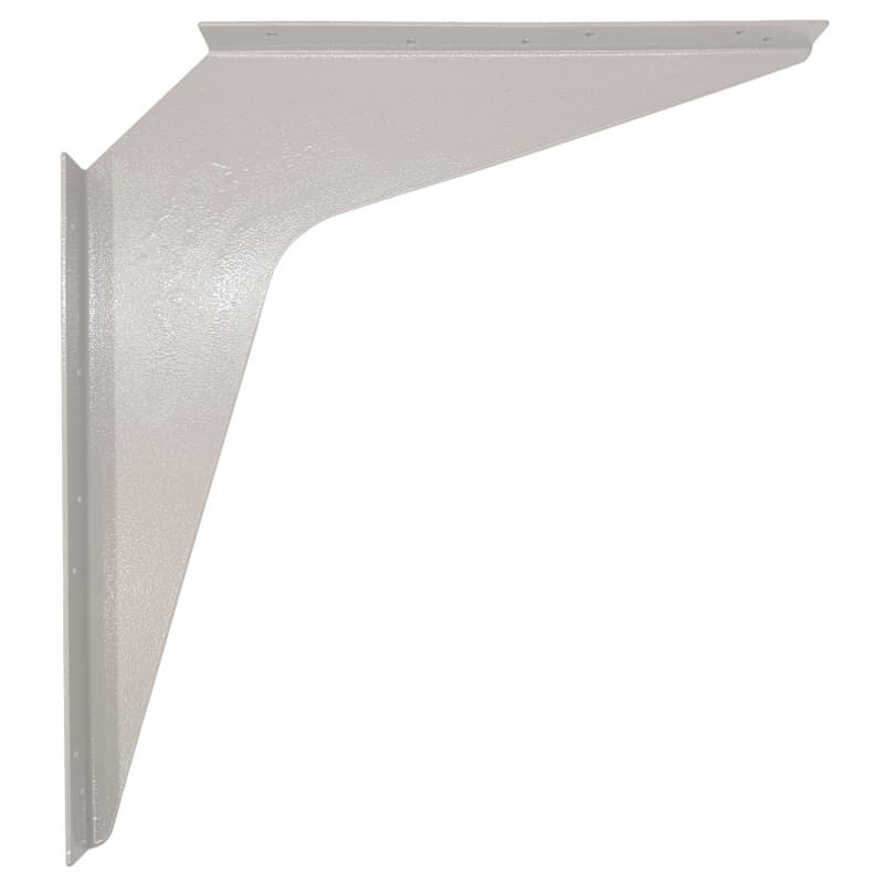 18" x 24" Heavy Duty Workstation Bracket, White Finish