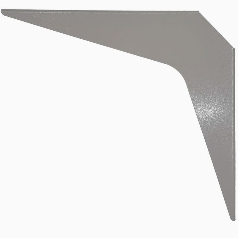 12" x 18" Heavy Duty Workstation Bracket, Gray Finish (3 Pair)