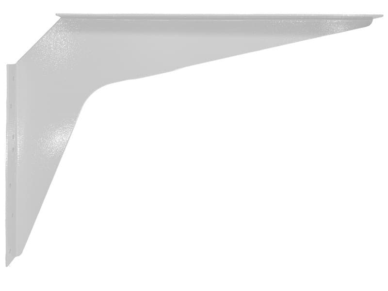 15" x 21" Workstation Bracket, White Finish (1 Pair)