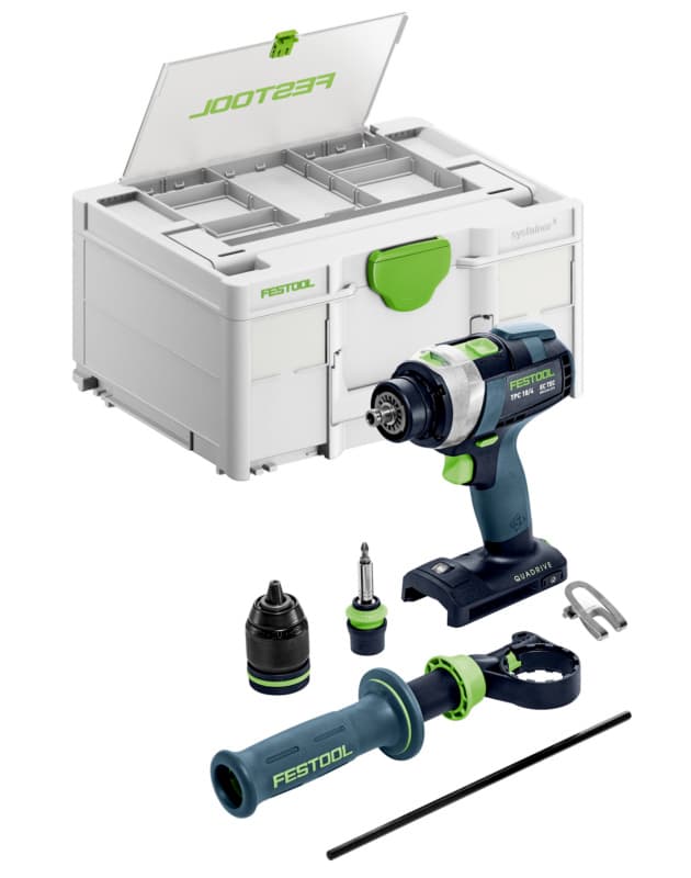 TPC 18/4-Basic Cordless Drill Quadrive