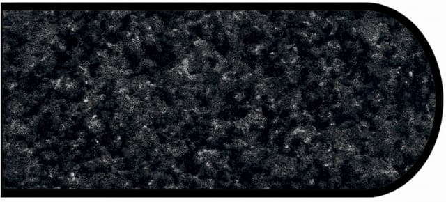 IdealEdge Edgebanding, Color 271-46 Blackstone, 0.027" Thick 144", Etchings Finish, Bullnose