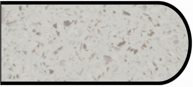 IdealEdge Edgebanding, Color 9529-58 Sea Salt, 0.027" Thick 144", Matte Finish, Bullnose