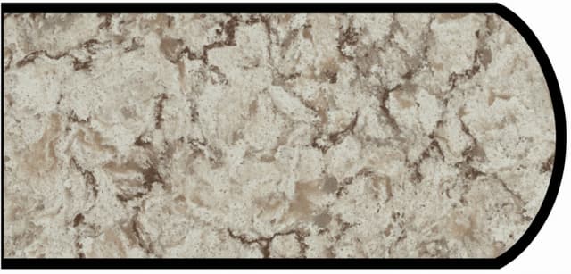 IdealEdge Edgebanding, Color 9309-46 Star Dune, 0.027" Thick 144", Etchings Finish, Double Radius