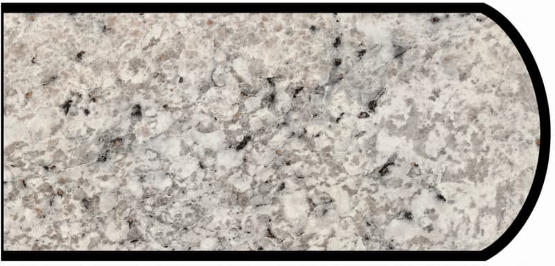 IdealEdge Edgebanding Color 6697-58 Argento Romano, 0.027" Thick 144", Matte Finish, Double Radius