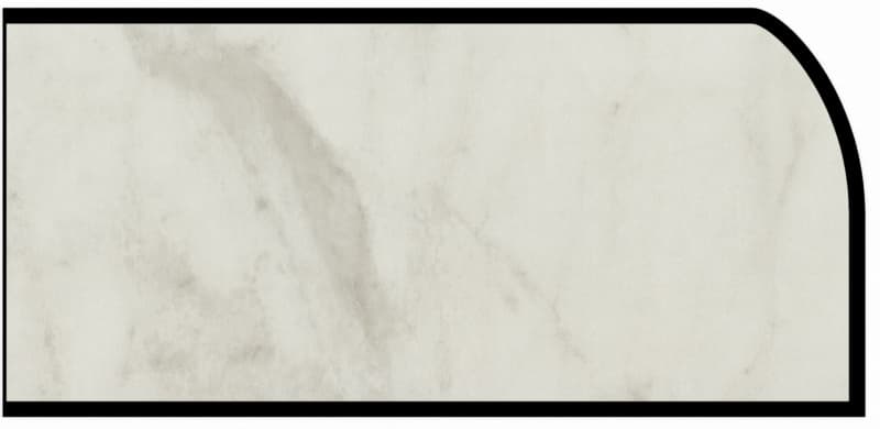 IdealEdge Edgebanding Color 5018-11 Calacatta Cava, 0.027" Thick 144", SatinTouch Finish, Waterfall
