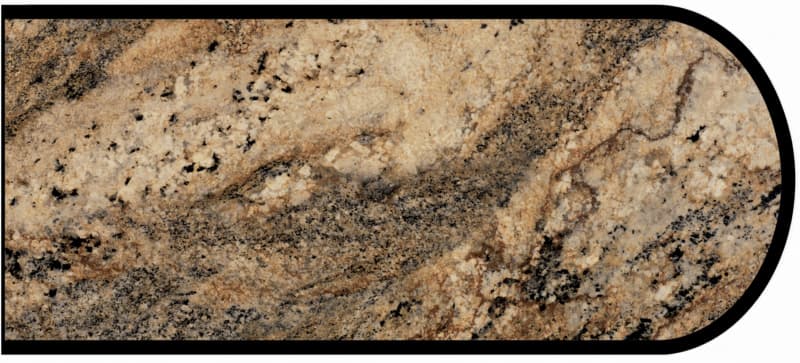 IdealEdge Edgebanding Color 3547-34 Lapidus Brown, 0.027" Thick 144", Scovato Finish, Bullnose
