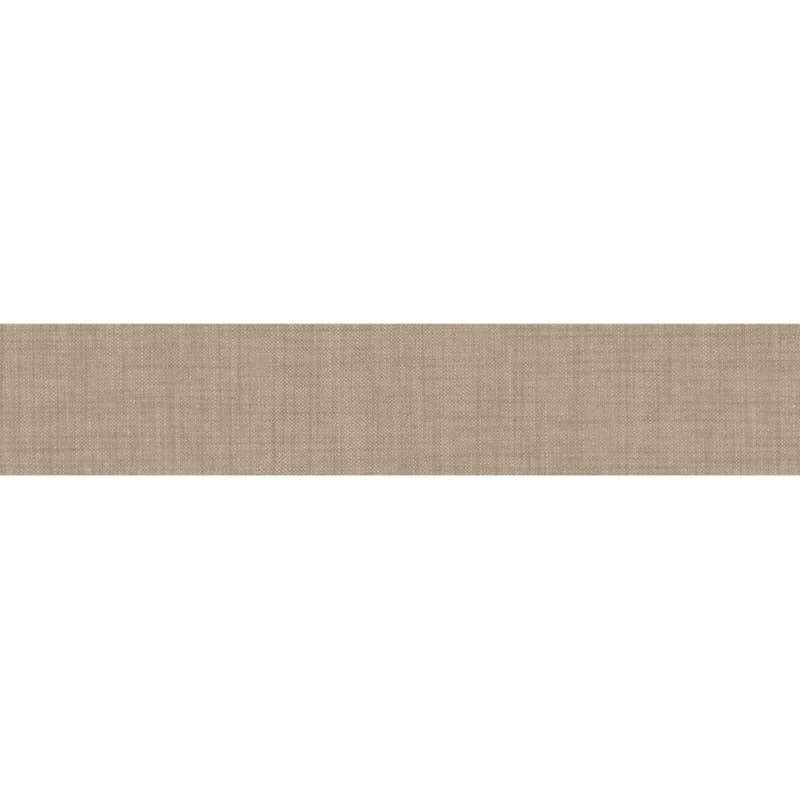 Saviola ABS Edgebanding in Crema with a Loom Finish, 65mm width x 328' length roll, 1mm Thick
