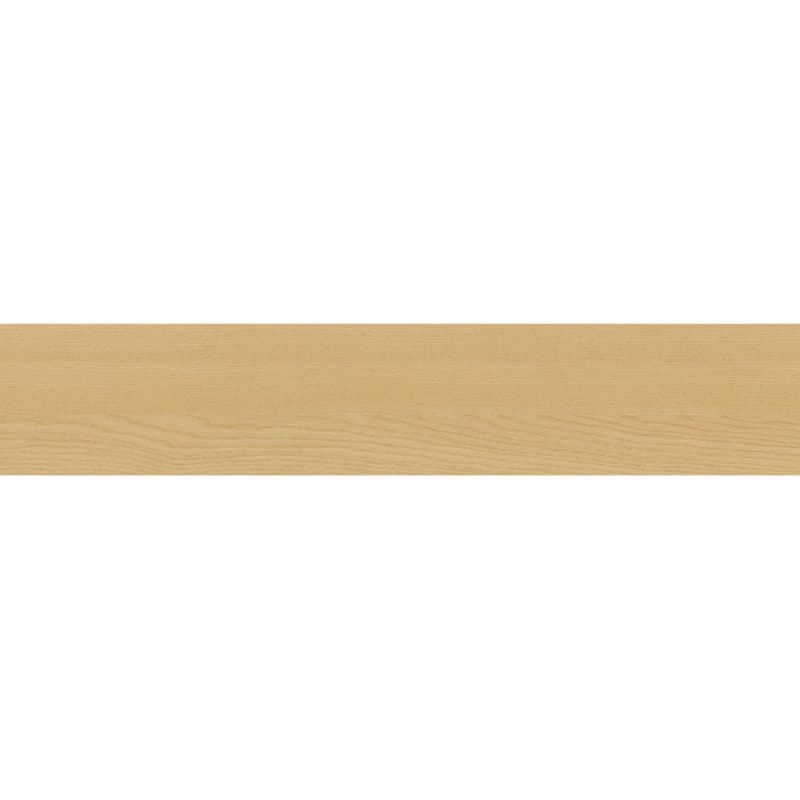 Pura Vita ABS Edgebanding in Frassino Chiaro with a Natural Ash Finish, 23mm width x 328' length roll, 1mm Thick