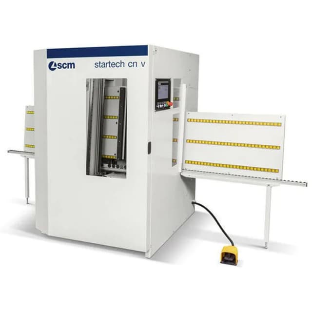 SCM Startech CN V Vertical CNC 8 Vertical/6 Horizontal Spindle, 3 Phase