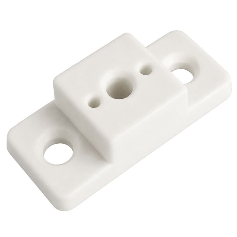 Drawer Slide Spacer, 1/2", White, 500/Box