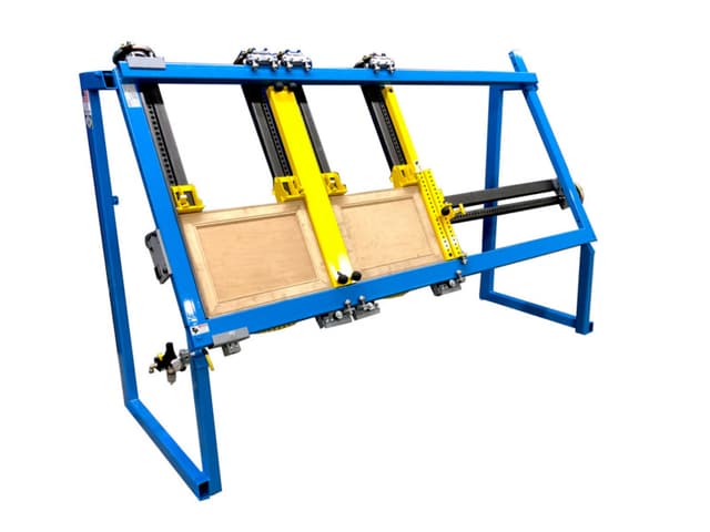 JLT Clamp Double Miter Door #717A Door Clamp - 38" X 96" Capacity and A Center Squaring Bar