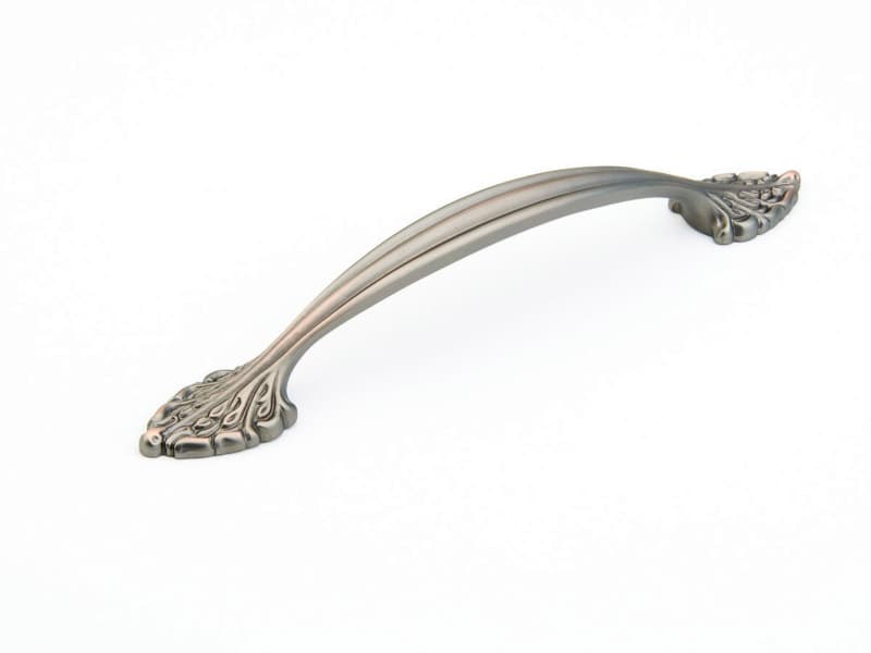 6" Corinthian Cabinet Pull, Michelangelo Bronze