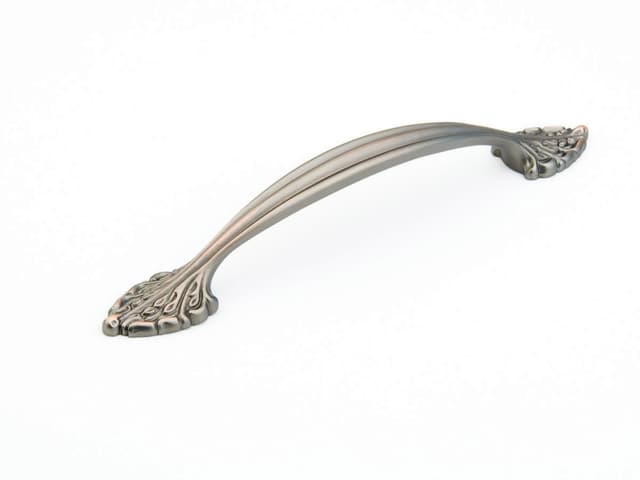 6" Corinthian Cabinet Pull, Michelangelo Bronze