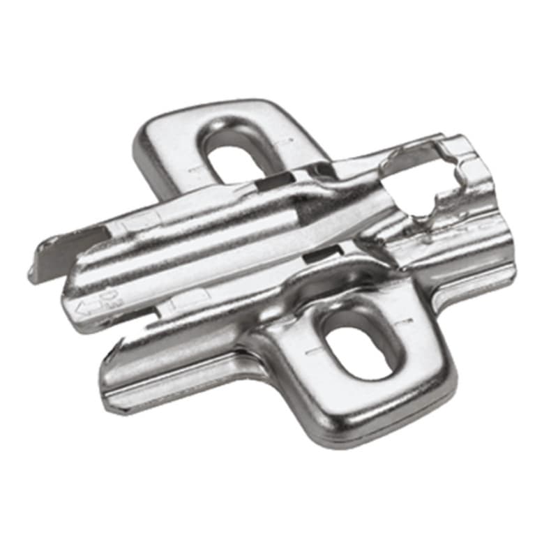 Adjustment Cross Mounting Plate, Nickel-Plated, Screw-On, 5mm