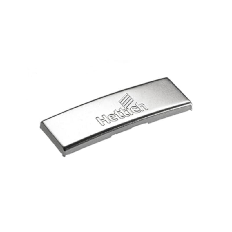 Cover Cap with Logo for Sensys Hinge Arm, Nickel-Plated