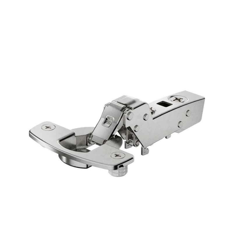 Sensys 8646i 110° Opening Thin Door Hinge, 45mm Bore Pattern, Self-Closing, Inset, Nickel-Plated, Dowelled