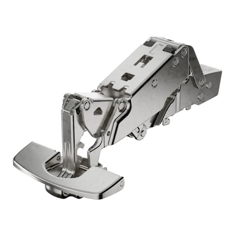 Sensys 8657i 165° Opening Zero Protrusion Hinge, 45mm Bore Pattern, Soft-Closing, Overlay, Nickel-Plated, Fix Fast Assembly