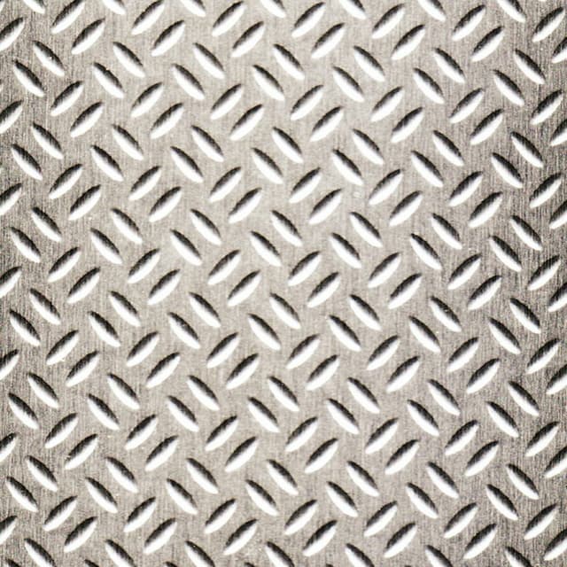 ATI Decorative Laminates Laminate, Color 924 GEK Brushed Aluminum Diamond Plate, 96" x 48"
