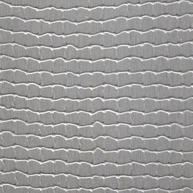 ATI Decorative Laminates Laminate, Color 924 NTZ Brushed Aluminum Mesh, 96" x 48"