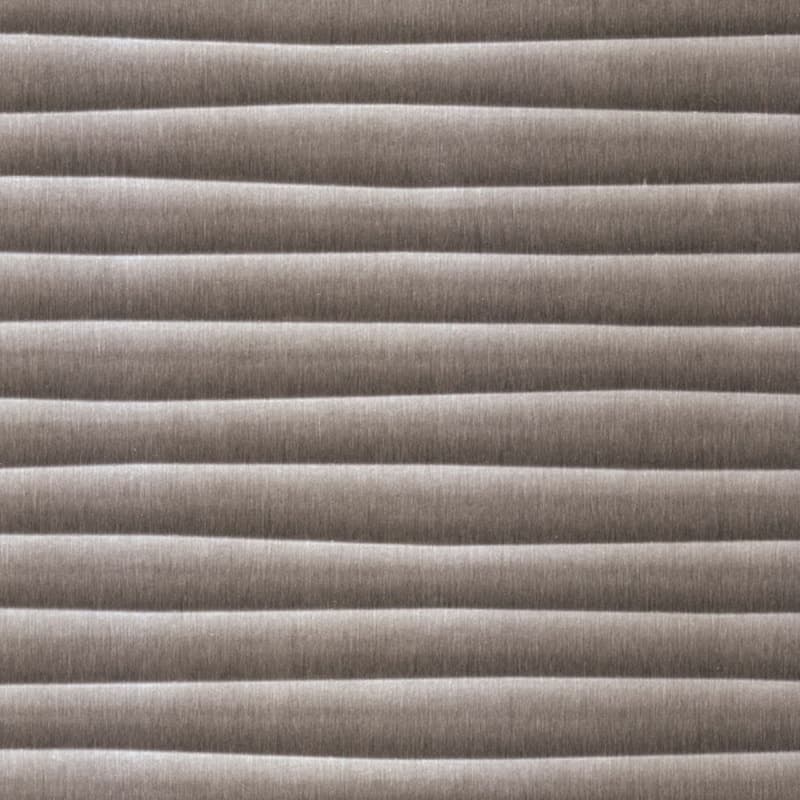 ATI Decorative Laminates Laminate, Color 924 PGQ Brushed Aluminum Ridges, 96" x 48"