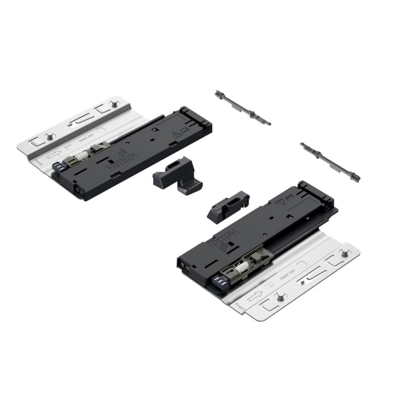 Quadro 8 - 20kg Push-to-Open Silent System for 5D V6 Undermount Slide (1/Box)