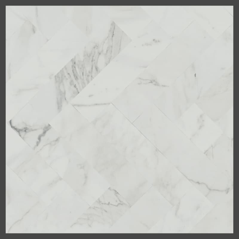 Formica Laminate 9310-58 White Marble Herringbone, Horizontal Postforming Grade Matte Finish, 36" x 144"