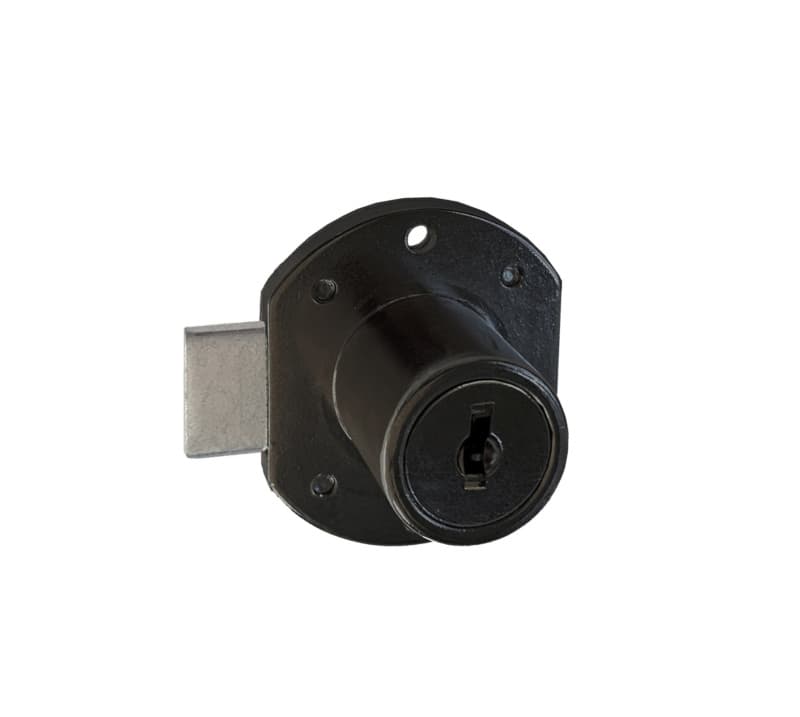 Cascade 15/16" 5-Disc Tumbler Deadbolt Lock for Doors, Matte Black, Keyed Different/Master Keyed (Pack/15)