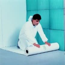 60" Heavy Duty White Flame Retardant Floor Paper