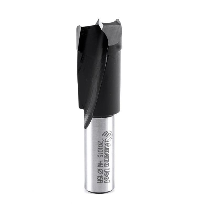 15mm x 57mm Brad Point Boring Bit, Right Hand, 10mm Shank