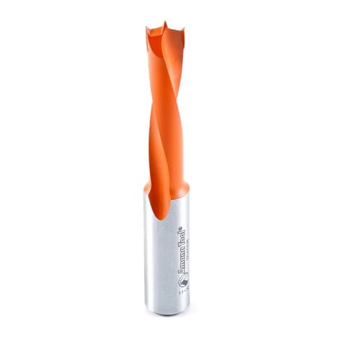 3/8" x 70mm Brad Point Boring Bit, Right Hand, 10mm Shank