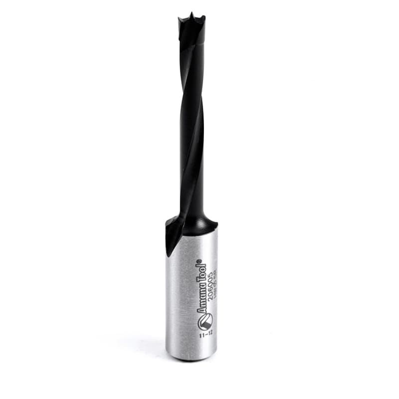 5mm x 70mm Ditec High Performance Brad Point Boring Bit, Right Hand, 10mm Shank