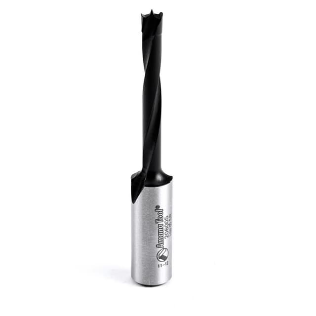 5mm x 70mm Ditec High Performance Brad Point Boring Bit, Right Hand, 10mm Shank