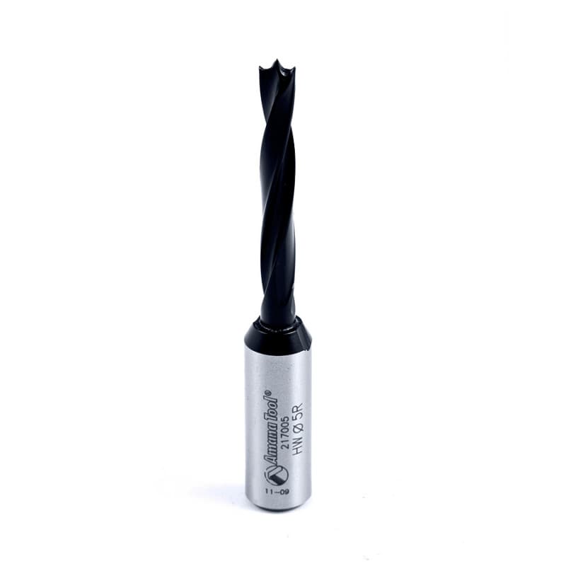 5mm x 70mm Dowel Drill Brad Point Boring Bit, Right Hand, 10mm Shank