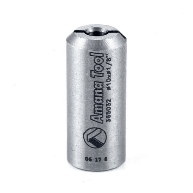 Amana Tool 365032 Reducing Bushing 10mm Shank for 3.2mm Drill