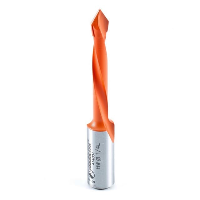 1/4" x 70mm Through-Hole Boring Bit, Left Hand
