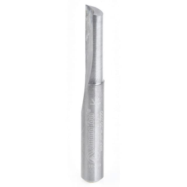 1/4" x 2" Single 'O' Flute Plastic Cutting, 1-Flute, 1/4" Shank