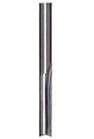 5/32" x 2" Straight Plunge Router Bit, 2-Flute, 1/4" Shank