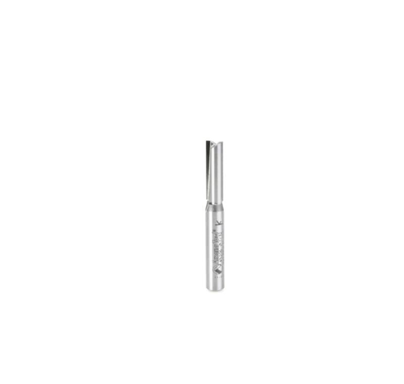 7/32" x 2" Undersized Plywood Dado Plunge Router Bit, 2-Flute, 1/4" Shank